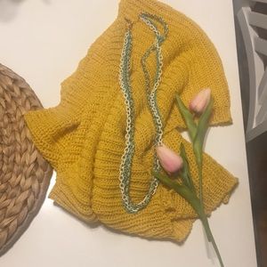 Mint and Cream Necklace